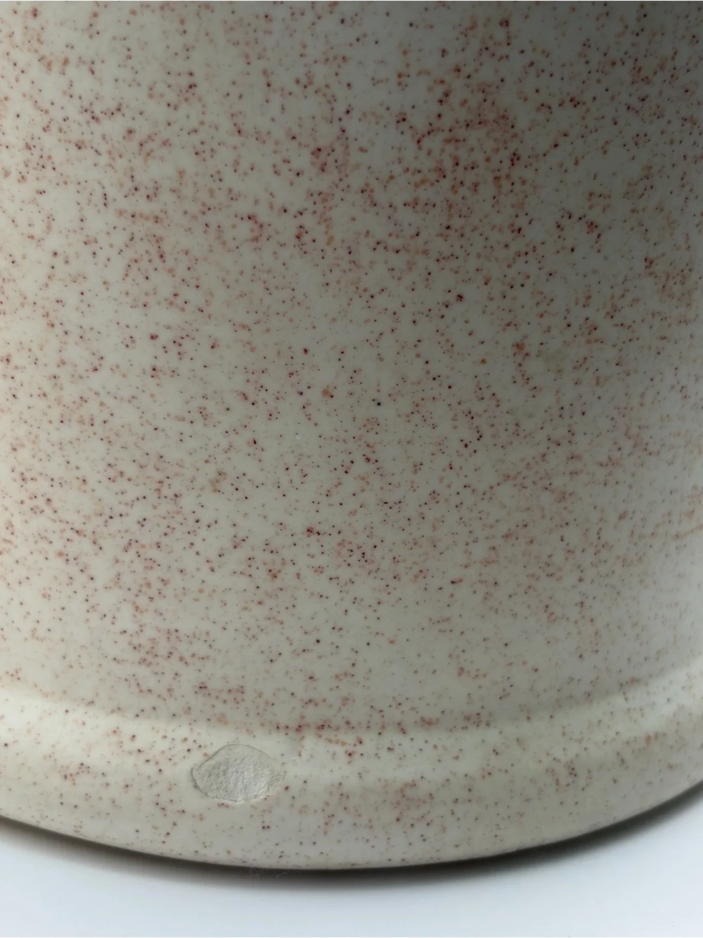 Vintage Ceramic Speckled Pig Cookie Jar Country Farmhouse 10.25” Lidded Storage